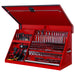 41 in. Portable Workstation, Textured Red