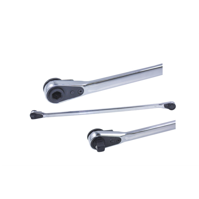 1/4 inch combination drive ratchet - offset fixed