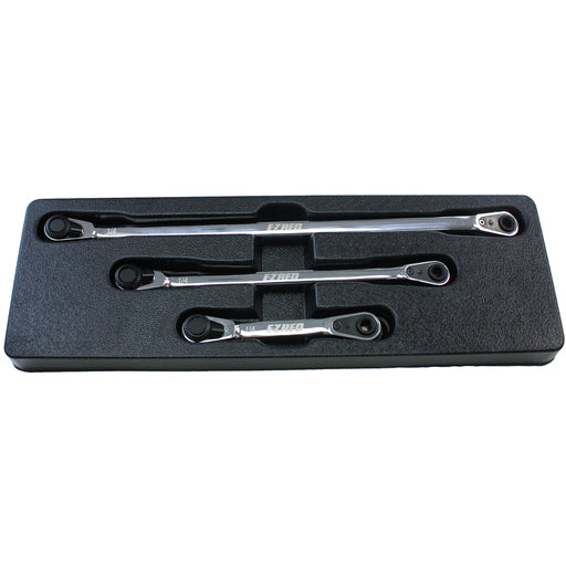 3PC 1/4 Stick Set -Combination Drive-Fixed Head