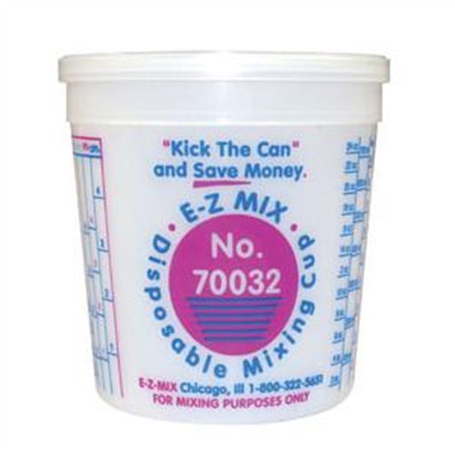1 QUART DISPOSABLE MIXING CUPS 100/BOX