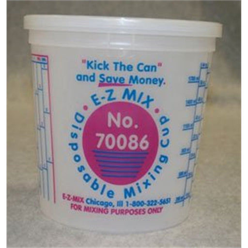 2 1/2 QUART DISPOSABLE MIXING CUPS 25/BOX
