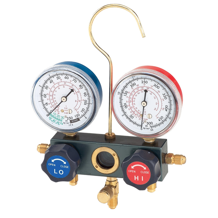 Dual Manifold with Manual Service Couplers