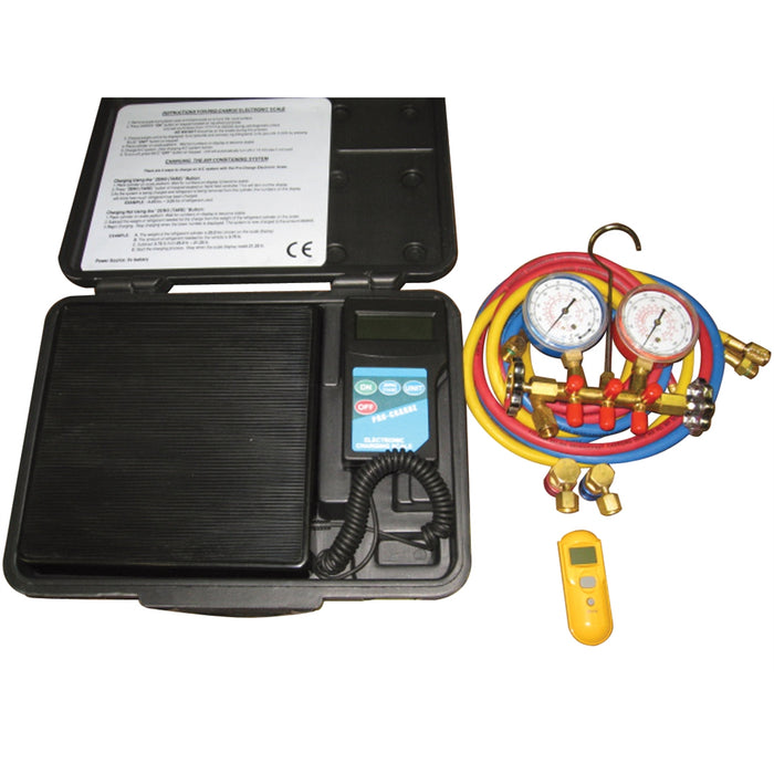 A/C ELECTRONIC SCALE/GAUGE/THERM KIT