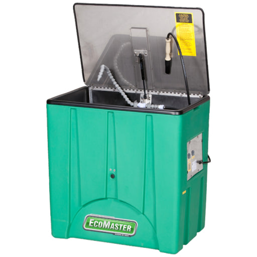 45 Gal Heated Parts Washer with Stainless Lid