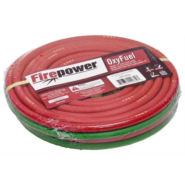 1/4 in. x 25 ft. Twin - Line Welding Hose