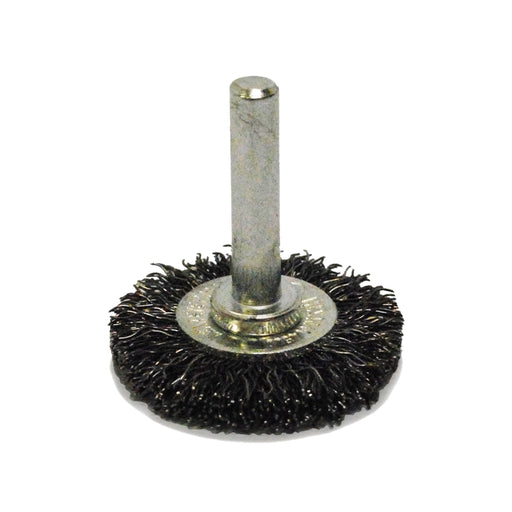 CRIMPED WIRE WHEEL BRUSH, 1 1/2
