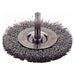 CRIMPED WIRE WHEEL BRUSH, 3"