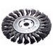 WHEEL BRUSH 6" 1/2"-5/8" KNOTTED BRUSH