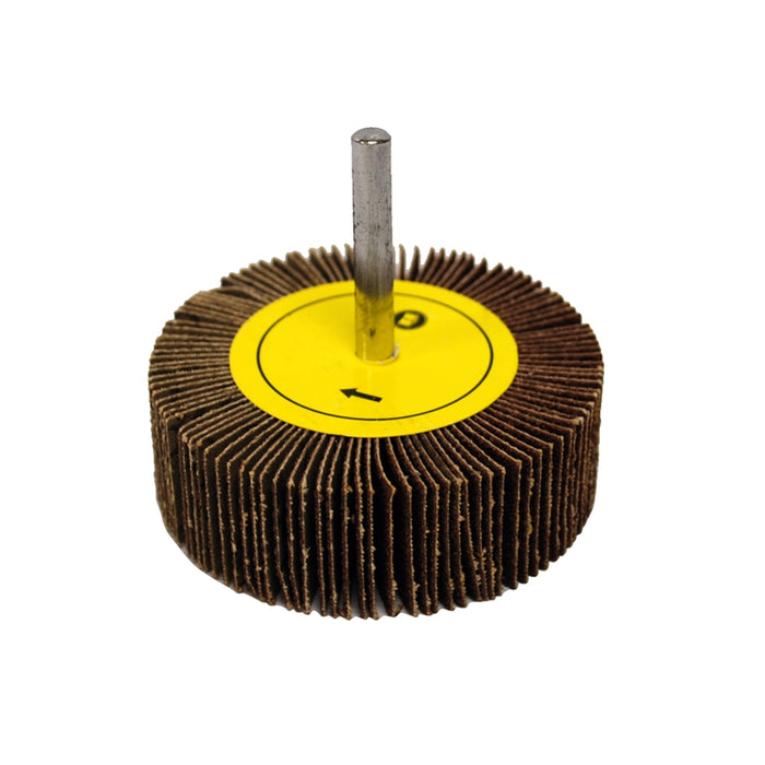 FLAP WHEEL, 3" X 1", 60 GRIT