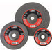 GRINDING WHEEL, T-27, 9"X1/4"X5/8-11Nc