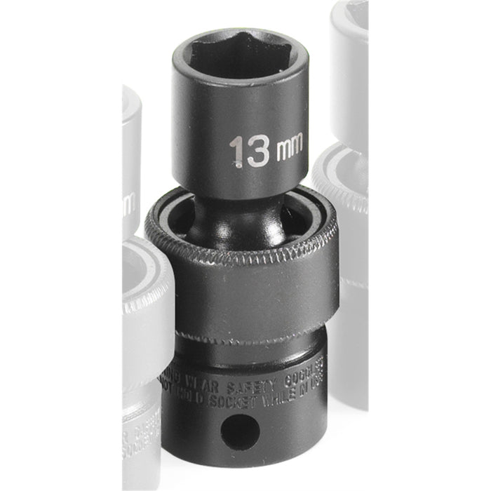 SOC 13MM 3/8D IMP UNIV 6PT