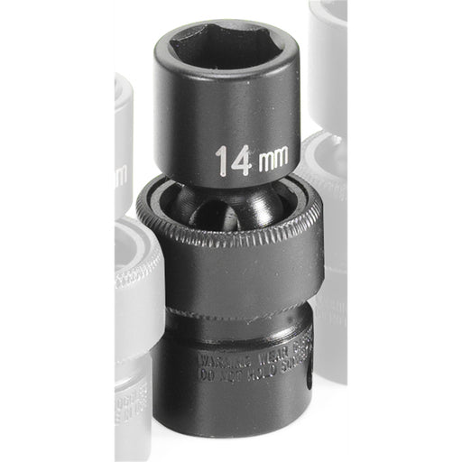 SOC 14MM 3/8D IMP UNIV 6PT BLK