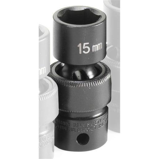 SOC 15MM 3/8D IMP UNIV 6PT