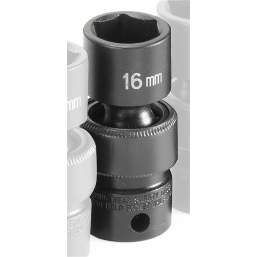 SOC 16MM 3/8D IMP UNIV 6PT