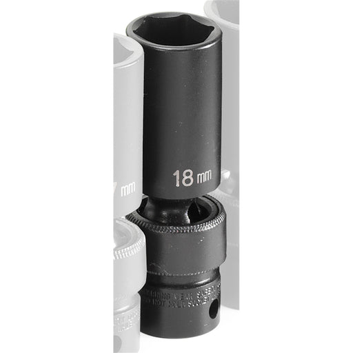 3/8" DRIVE X 18MM DEEP UNIVERSAL