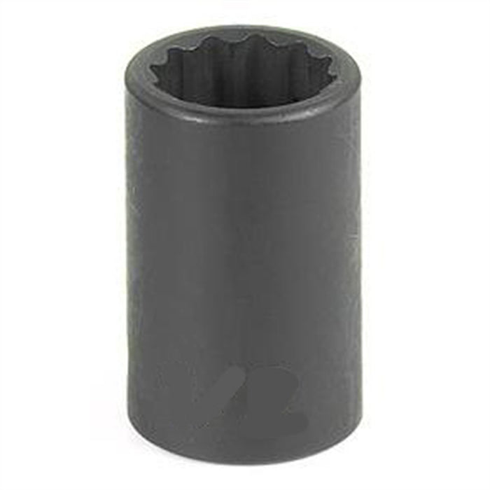 SOC 9MM 3/8D IMP 12PT BLK