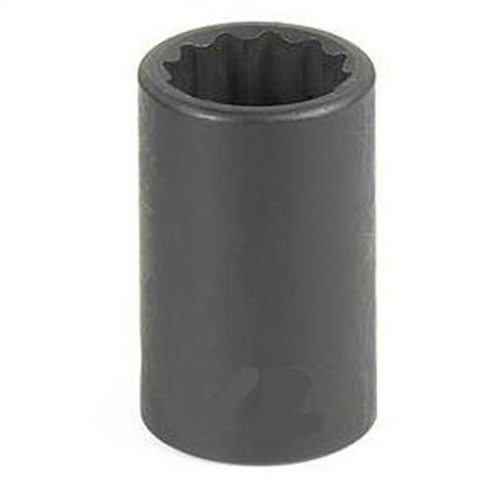 SOC 12MM 3/8D IMP 12PT BLK