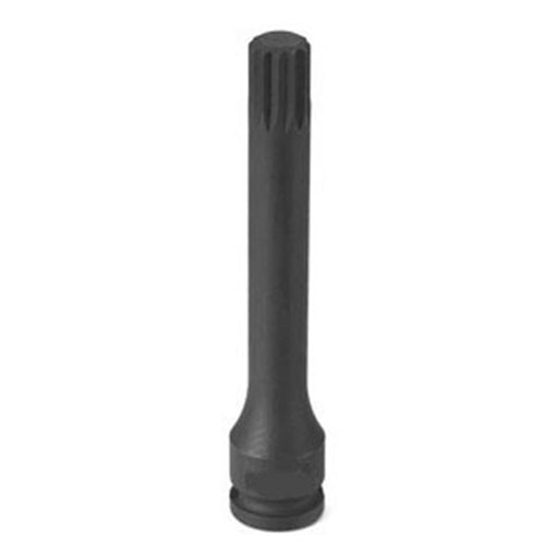 SOC M14 3/8D IMP TRPLE SQ LG BLK