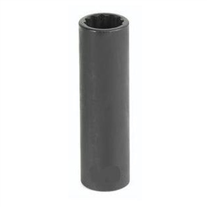 SOC 7/16 3/8D IMP 12PT DP BLK