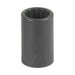SOC 7/16 3/8D IMP 12PT BLK