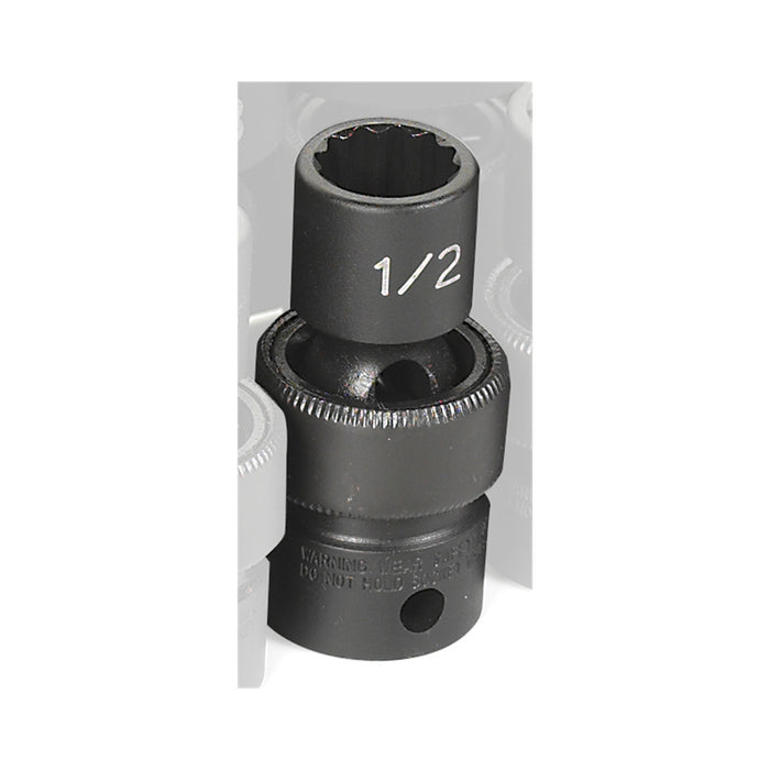 SOC 1/2 3/8D IMP UNIV 12PT BLK