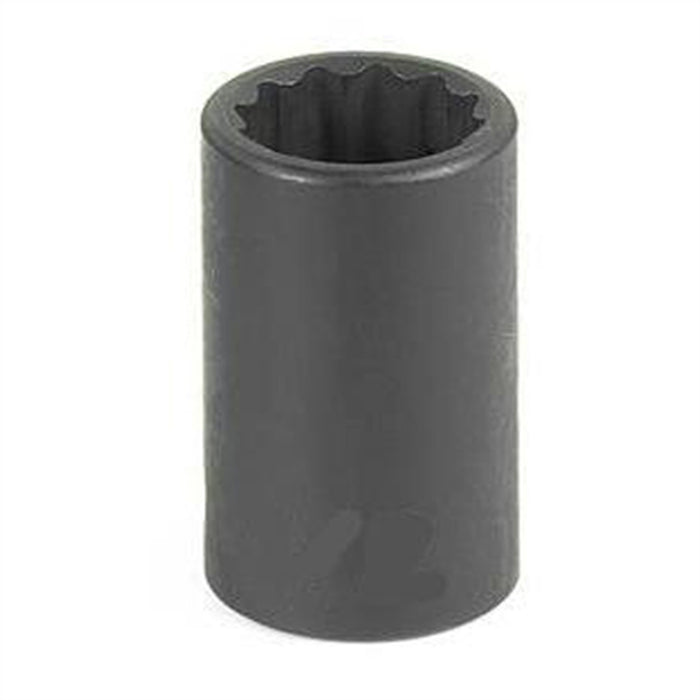SOC 9/16 3/8D IMP 12PT BLK