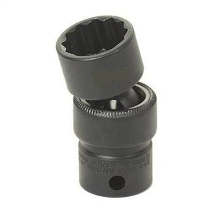 SOC 9/16 3/8D IMP UNIV 12PT BLK