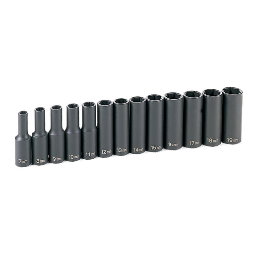 13 PC 3/8" DR DEEP METRIC SET