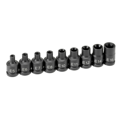 3/8DR 9PC EXTERNAL TORX SET