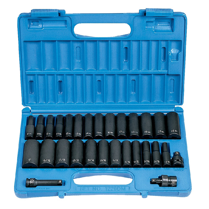 3/8"DR 29PC DP SAE