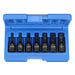 3/8" DR 7PC HEX DRVR SET
