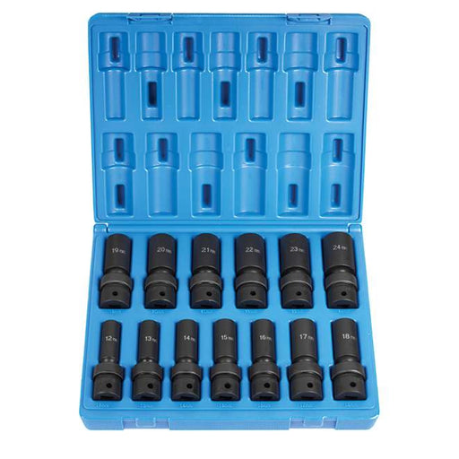 1/2" 13PC METRIC UNIV DP SET
