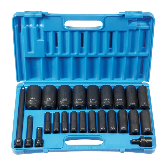 1/2"DR 24PC DP SET
