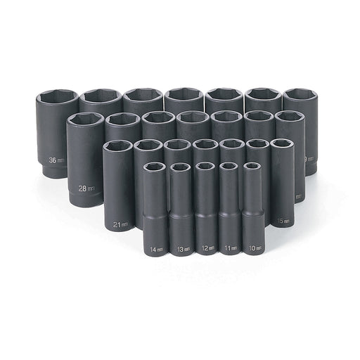 26 PC 1/2" DR DEEP LENGTH METRIC MASTER SET
