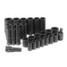 28 PC 1/2" DR STANDARD & DEEP LENGTH SET