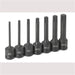 1/2" Drive 7pc Triple Square Driver Set - 4" Length