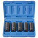 1/2" DR 5 PC SPINDLE NUT SET