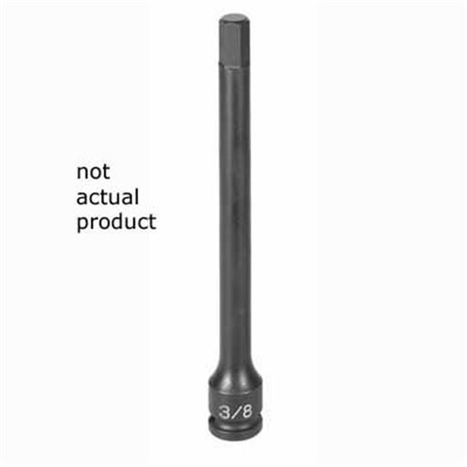 SOC 5MM 3/8D IMP HEX LG MALE BLK