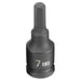SOC 7MM 3/8D IMP HEX MALE