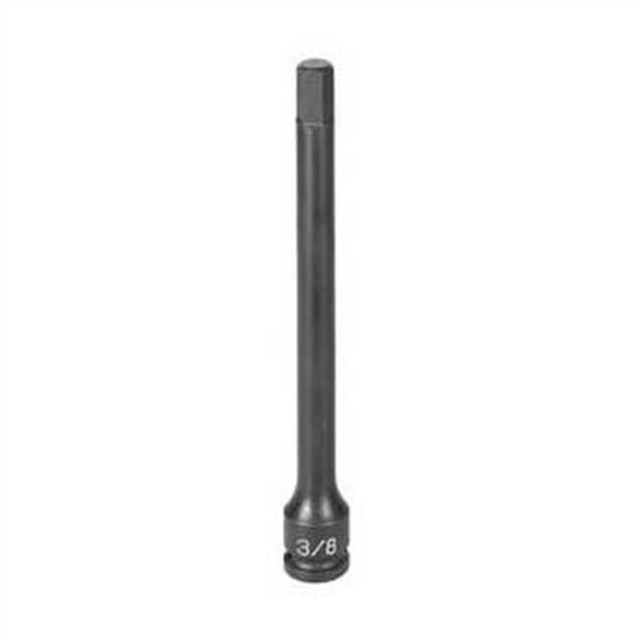 SOC 7/16 3/8D IMP HEX XL MALE BLK