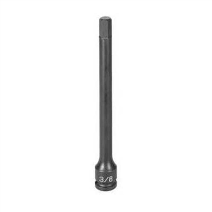 SOC 1/2 3/8D IMP HEX XL MALE BLK
