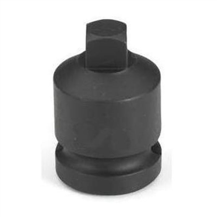 SOC 9/16 1/2D IMP PIPE PLG SQ MALE BLK