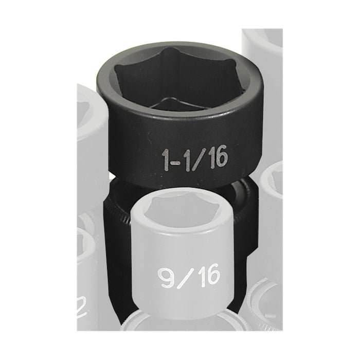 SOC 1-1/16 1/2D IMP UNIV 6PT