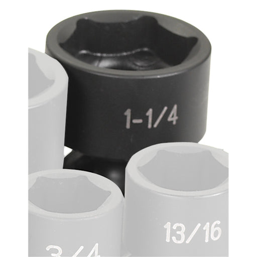 SOC 1-1/4 1/2D IMP UNIV 6PT