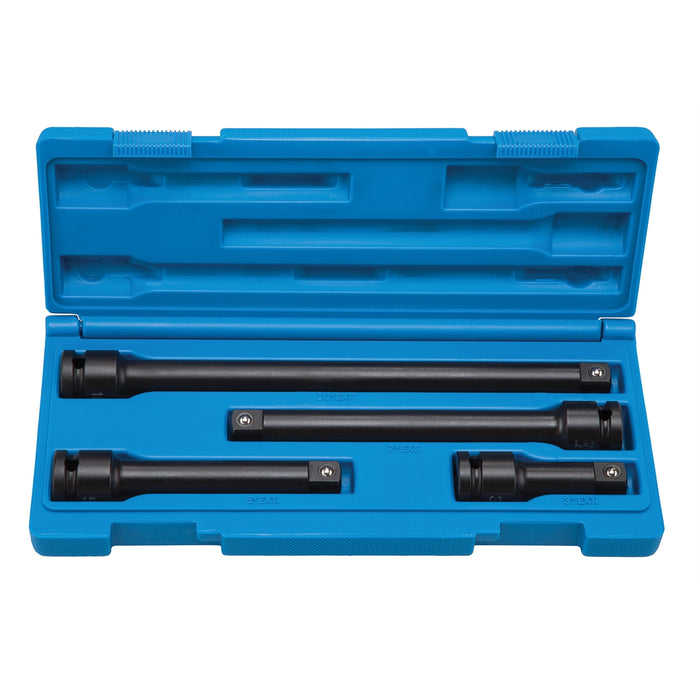 1/2" Drive 4 Piece Impact Extension Set
