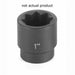 SOC 5/8 1/2D IMP 8PT BLK