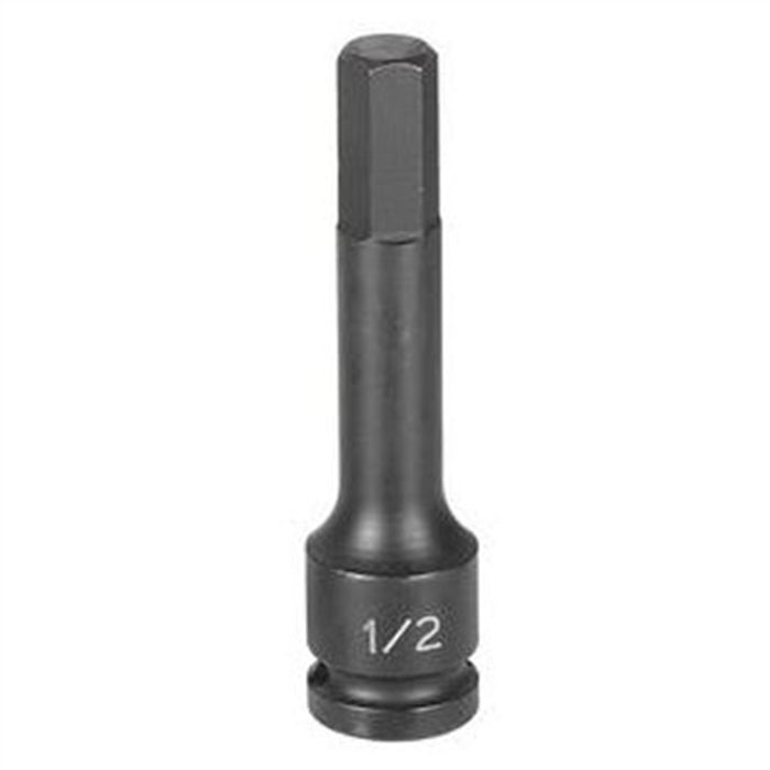 1/2" Drive x 6mm Hex Driver 4" Length (100mm)