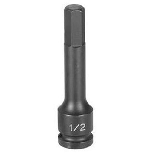 1/2" Drive x 17mm Hex Driver 4" Length
