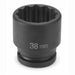SOC 36MM 3/4D IMP 12PT BLK