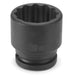 SOC 1-15/16 3/4D IMP 12PT BLK